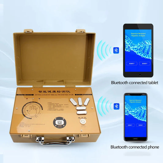 PC 10th generation of mobile phone and computer dual-use Bluetooth quantum weak magnetic field resonance analysis intelligent healt