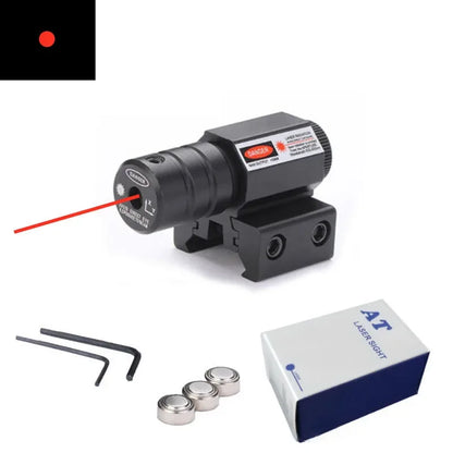 11/22mm Glock Ar15 Red Dot Sight Adjustable Red Light Sight Mini Undermount Red Dot Sight Infrared Laser Hunting Accessories