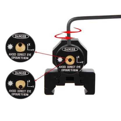 11/22mm Glock Ar15 Red Dot Sight Adjustable Red Light Sight Mini Undermount Red Dot Sight Infrared Laser Hunting Accessories