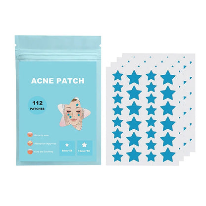 112 PCS/SET Pimple Patch Acne Colorful Invisible Acne Removal Skin Care Stickers Concealer Face Spot Beauty Makeu