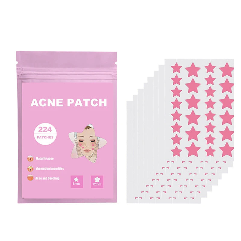 112 PCS/SET Pimple Patch Acne Colorful Invisible Acne Removal Skin Care Stickers Concealer Face Spot Beauty Makeu