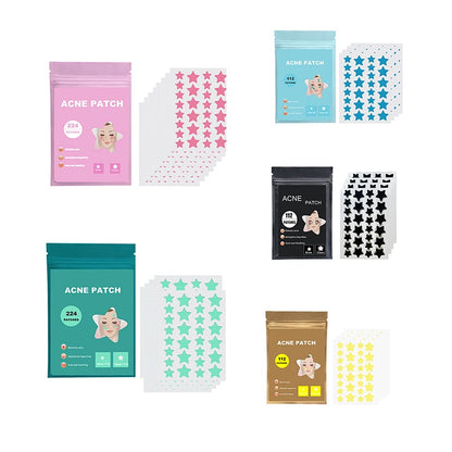 112 PCS/SET Pimple Patch Acne Colorful Invisible Acne Removal Skin Care Stickers Concealer Face Spot Beauty Makeu