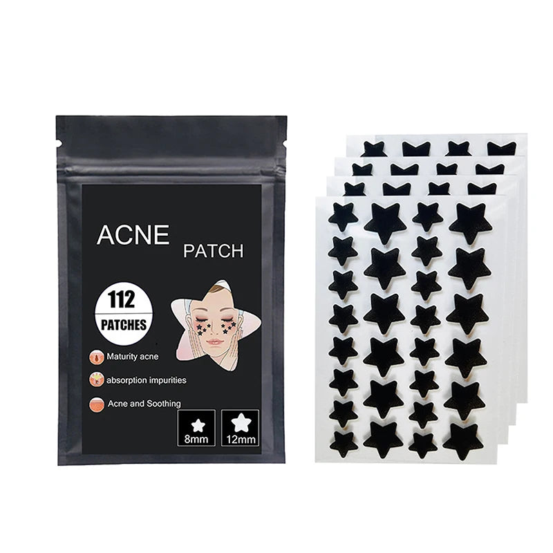 112 PCS/SET Pimple Patch Acne Colorful Invisible Acne Removal Skin Care Stickers Concealer Face Spot Beauty Makeu