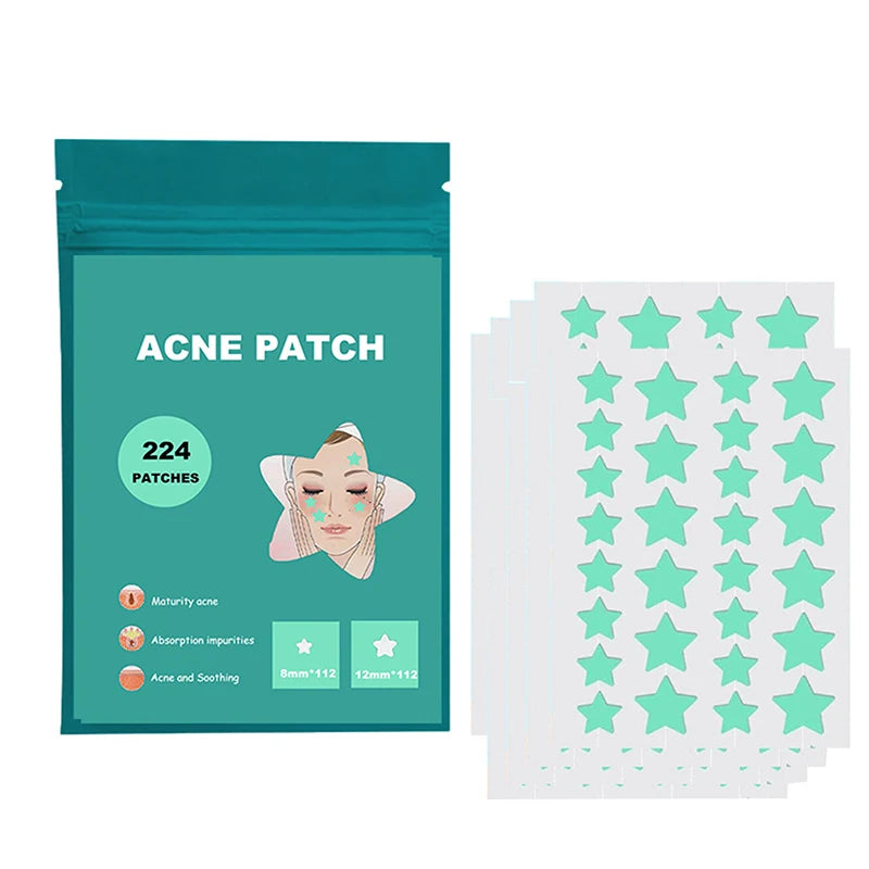 112 PCS/SET Pimple Patch Acne Colorful Invisible Acne Removal Skin Care Stickers Concealer Face Spot Beauty Makeu