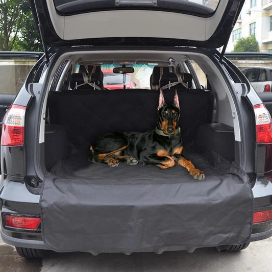 Nouvelles housses de siège de voiture pour chien en tissu Oxford imperméable pour tapis pour animaux de compagnie pour coffre de SUV