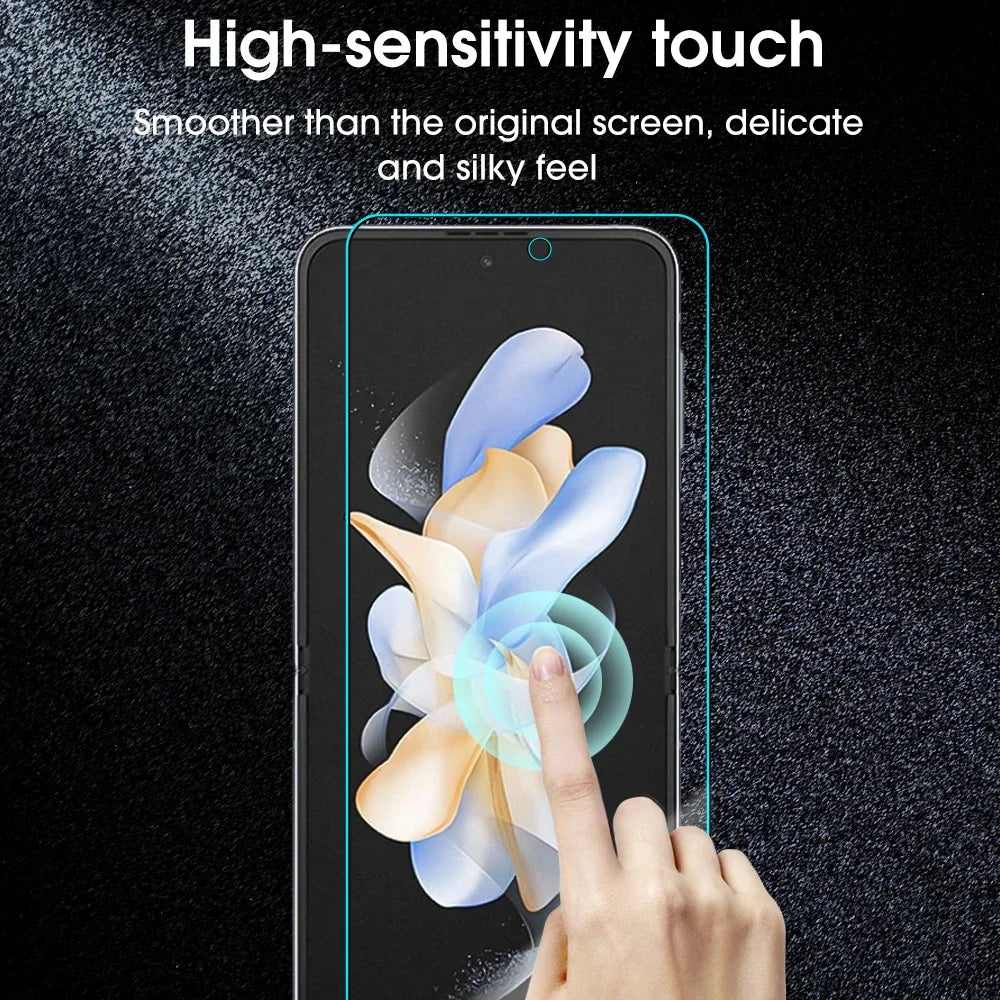 12 IN 1 Full Coverage Soft Hydrogel Film For Samsung Galaxy Z Flip 5 5G Screen Protector Flexible Inner Outer Hinge Back Films