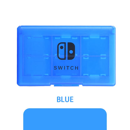 12 in 1 Game Cards Case For Nintendo Switch Oled NS Lite Card Portable Storage Box Protective Cover Logo Hard Shell Accessories