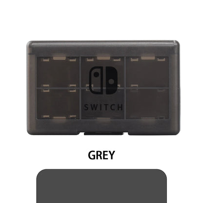 12 in 1 Game Cards Case For Nintendo Switch Oled NS Lite Card Portable Storage Box Protective Cover Logo Hard Shell Accessories