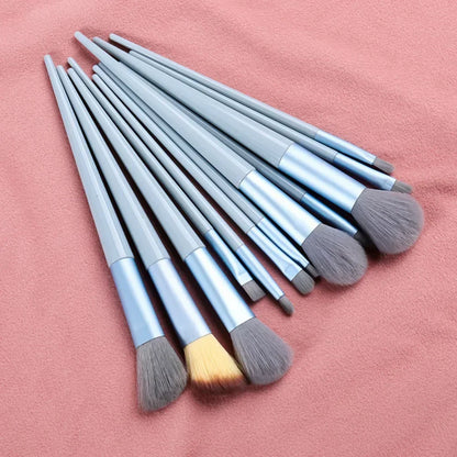 13 PCS Makeup Brushes Set Eye Shadow Foundation Women Cosmetic Brush Eyeshadow Blush Beauty Soft Make Up Tools Bag