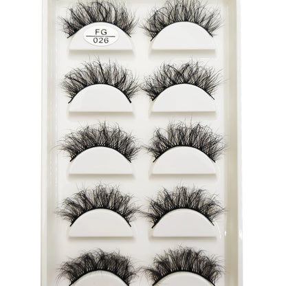 13 Style 5 Pairs 3D Faux Mink Eyelash Natural False Eyelashes Makeup Fake Eye Lashes Cils Make Up Beauty Tools maquiagem