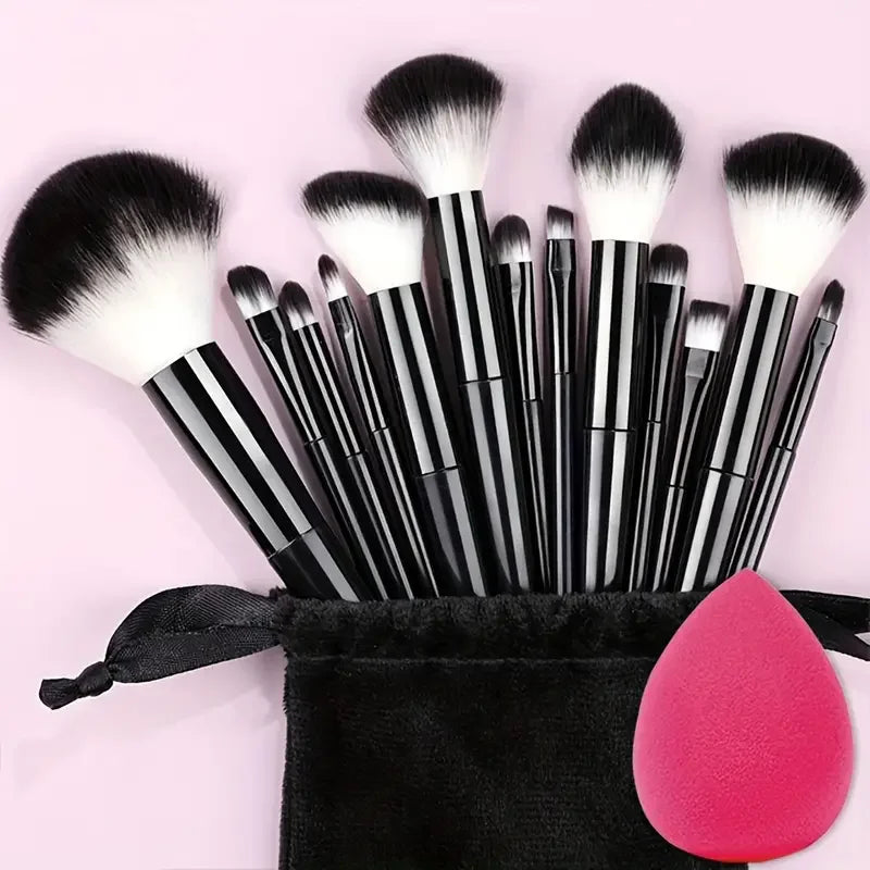 13PCS Makeup Brushes Set Eye Shadow Foundation Blush Highlighter Concealer Brushes Soft Fluffy Female Beauty Tool Christmas gift