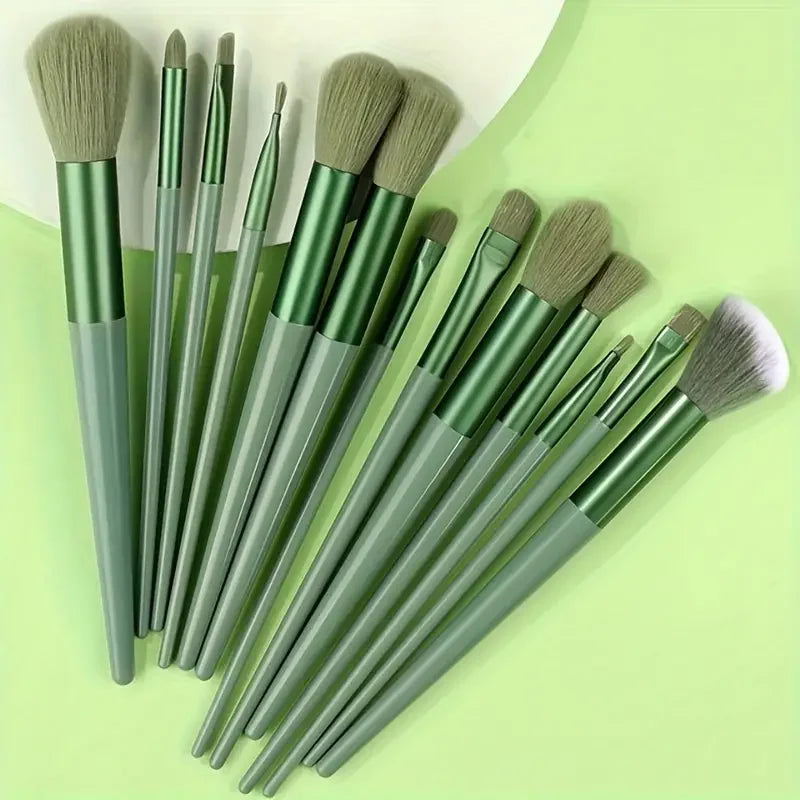 13PCS Makeup Brushes Set Eye Shadow Foundation Blush Highlighter Concealer Brushes Soft Fluffy Female Beauty Tool Christmas gift