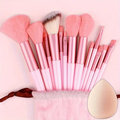 13PCS Makeup Brushes Set Eye Shadow Foundation Blush Highlighter Concealer Brushes Soft Fluffy Female Beauty Tool Christmas gift