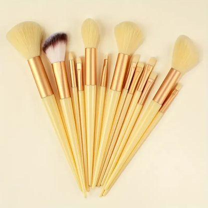 13PCS Makeup Brushes Set Eye Shadow Foundation Blush Highlighter Concealer Brushes Soft Fluffy Female Beauty Tool Christmas gift