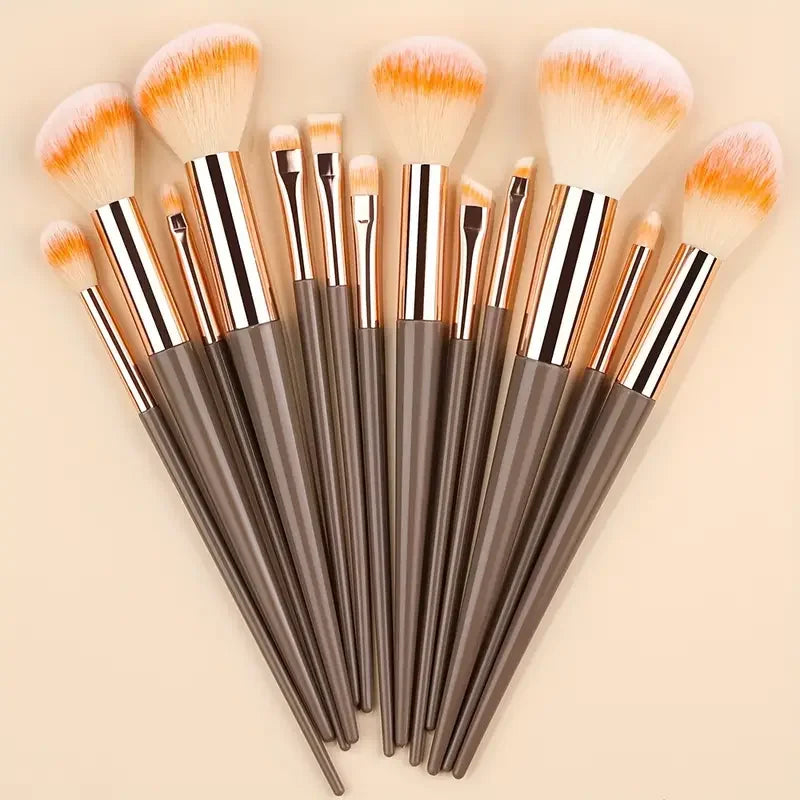 13PCS Makeup Brushes Set Eye Shadow Foundation Blush Highlighter Concealer Brushes Soft Fluffy Female Beauty Tool Christmas gift