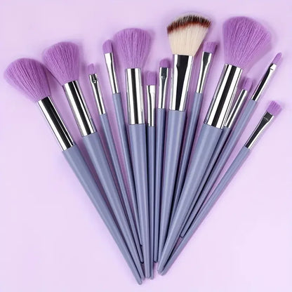 13PCS Makeup Brushes Set Eye Shadow Foundation Blush Highlighter Concealer Brushes Soft Fluffy Female Beauty Tool Christmas gift