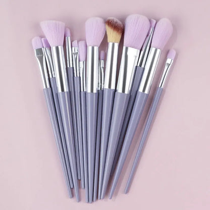 13PCS Makeup Brushes Set with Bag Soft Fluffy  Cosmetics Foundation Blush Powder Eyeshadow Blending Makeup Brush Beauty Tools