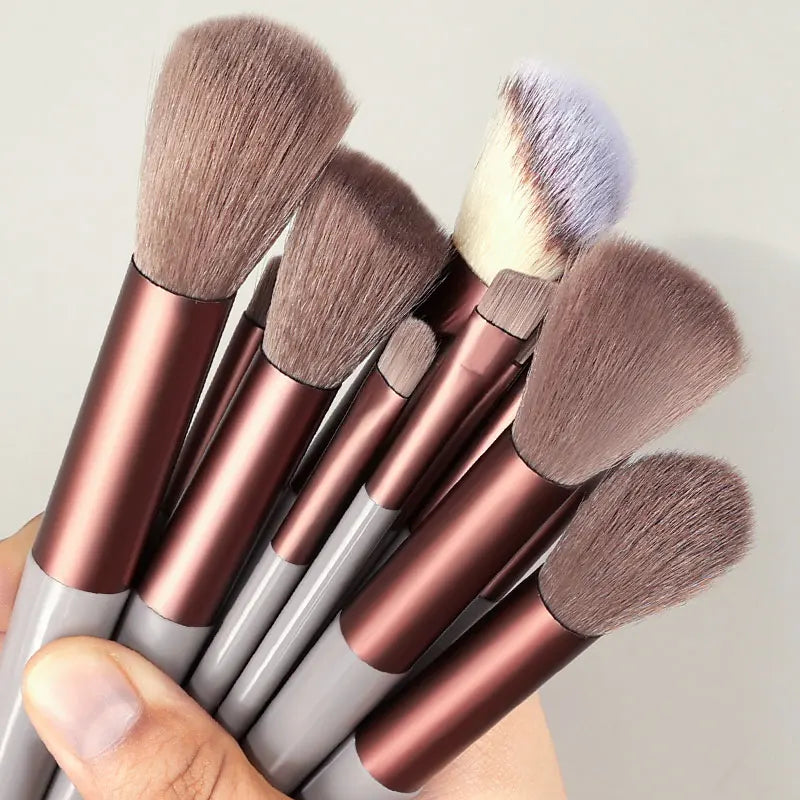 13Pcs  Makeup Brushes Set  cosmetics  Foundation Women Cosmetic Brush Eyeshadow Kabuki Blending Makeup brush beauty tool