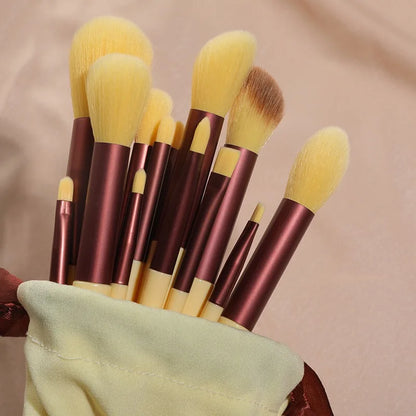 13Pcs  Makeup Brushes Set  cosmetics  Foundation Women Cosmetic Brush Eyeshadow Kabuki Blending Makeup brush beauty tool