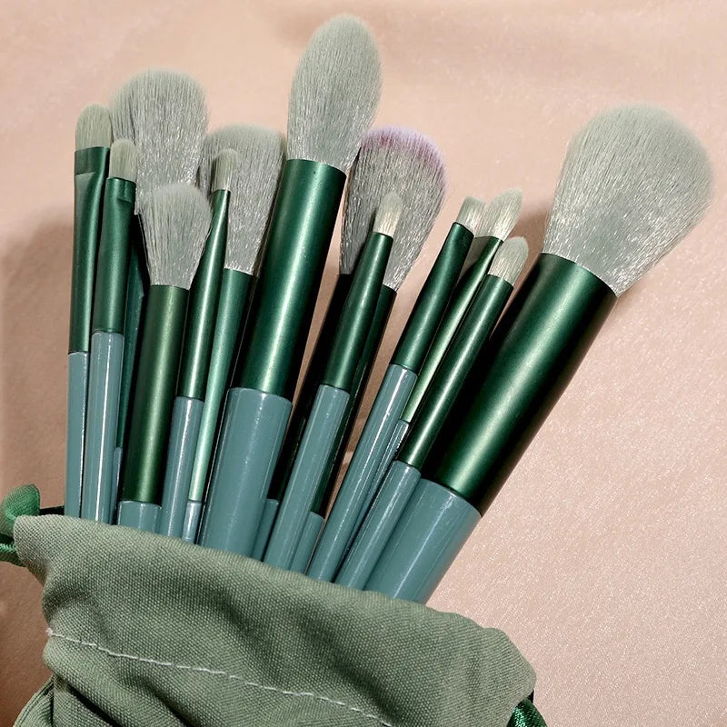 13Pcs  Makeup Brushes Set  cosmetics  Foundation Women Cosmetic Brush Eyeshadow Kabuki Blending Makeup brush beauty tool