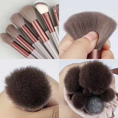 13Pcs  Makeup Brushes Set  cosmetics  Foundation Women Cosmetic Brush Eyeshadow Kabuki Blending Makeup brush beauty tool