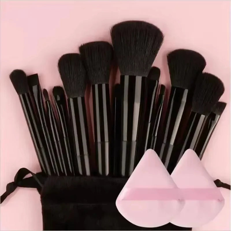 13pcs Makeup Brush Brushes Set Cosmetic Makeup Sponge Makeup Brush Beauty Tool Eyeshadow Blush Professional Brush Set