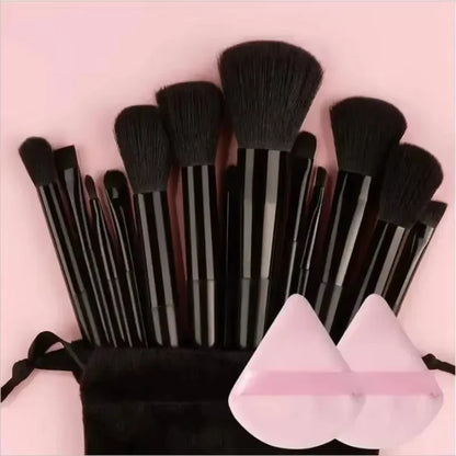 13pcs Makeup Brush Brushes Set Cosmetic Makeup Sponge Makeup Brush Beauty Tool Eyeshadow Blush Professional Brush Set