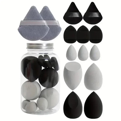 14Pcs Makeup Sponge Cosmetic Puff Super Soft Foundation Blender Beauty Egg Powder Puffs Women Make Up Tools Accessories Belleza