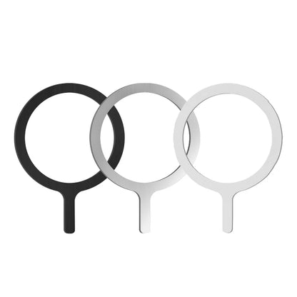 15-1PCS For Magsafe Magnetic Ring Plate For iPhone Samsung Xiaomi Universal Metal Stickers Wireless Charger Magnet Iron Sheets