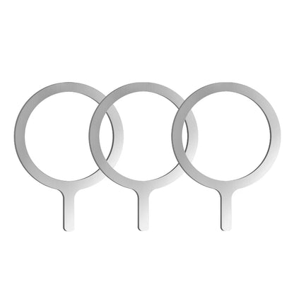 15-1PCS For Magsafe Magnetic Ring Plate For iPhone Samsung Xiaomi Universal Metal Stickers Wireless Charger Magnet Iron Sheets