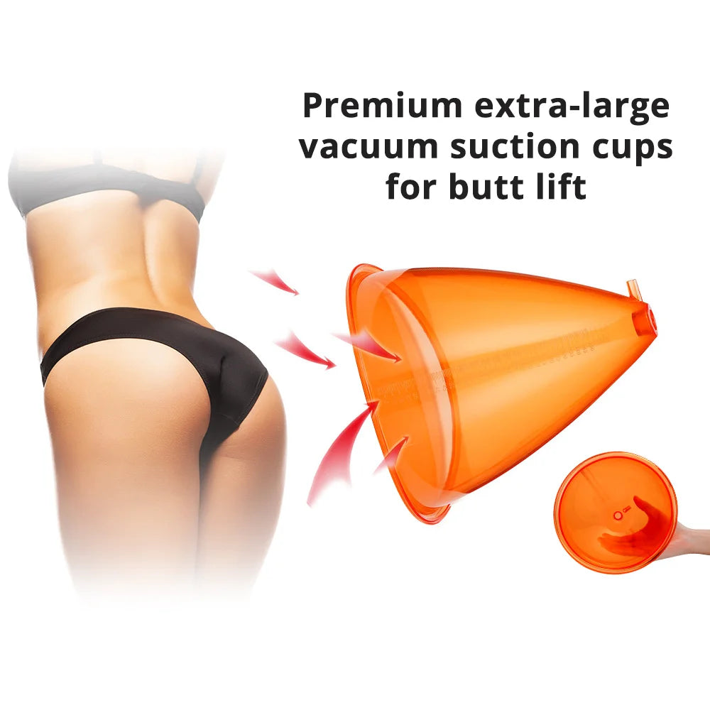 PC 150ml XL Size Plastic Big Cup For Butt Lift Buttock Breast Enlargement V