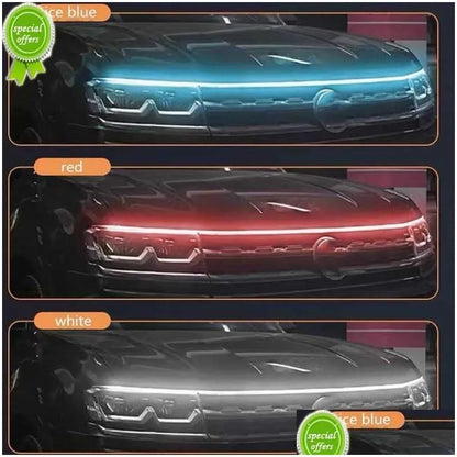 New Other Interior Accessories Scan Led Car Hood Lights Headlight Strip Dec