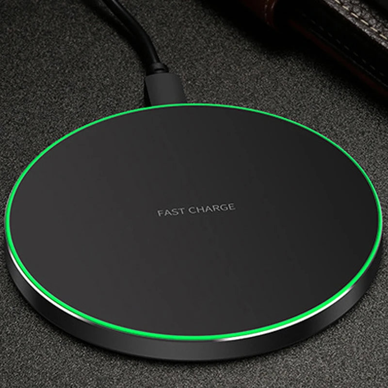 PC15W Fast Wireless Charger  iPhone 14 13 12 11 Pro Max XR XS Max Samsung S