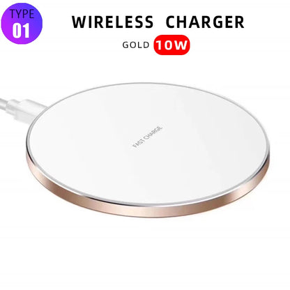 PC15W Fast Wireless Charger  iPhone 14 13 12 11 Pro Max XR XS Max Samsung S