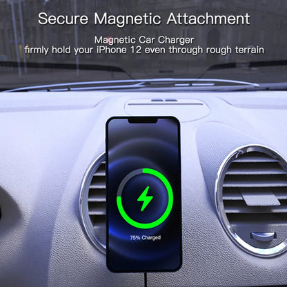 PC15W Magnetic Car Wireless Fast Charging Stand  iPhone 12 Pro Max 12 Mini