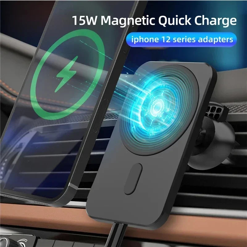 PC15W Magnetic Wireless Fast Charging For Apple iPhone12 13 Max Pro Holder