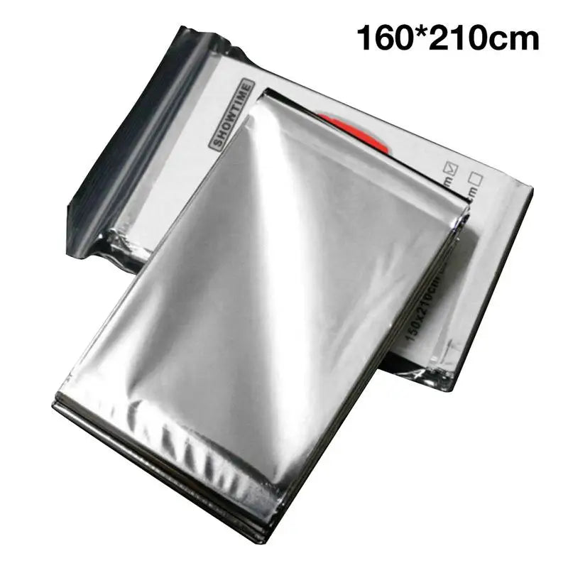 PC 160x210CM Camping Emergency Blanket Outdoor Survival Thermal Insulation