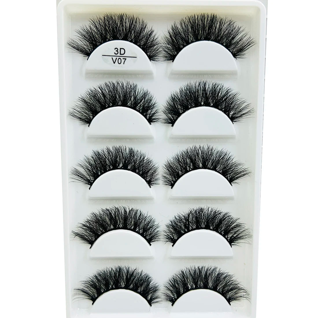 17 Style 5 Pairs Thick 3D Mink Eyelash Faux Natural False Eyelashes Makeup Thick Fake Eye Lashes Make Up Beauty Tools maquiagem