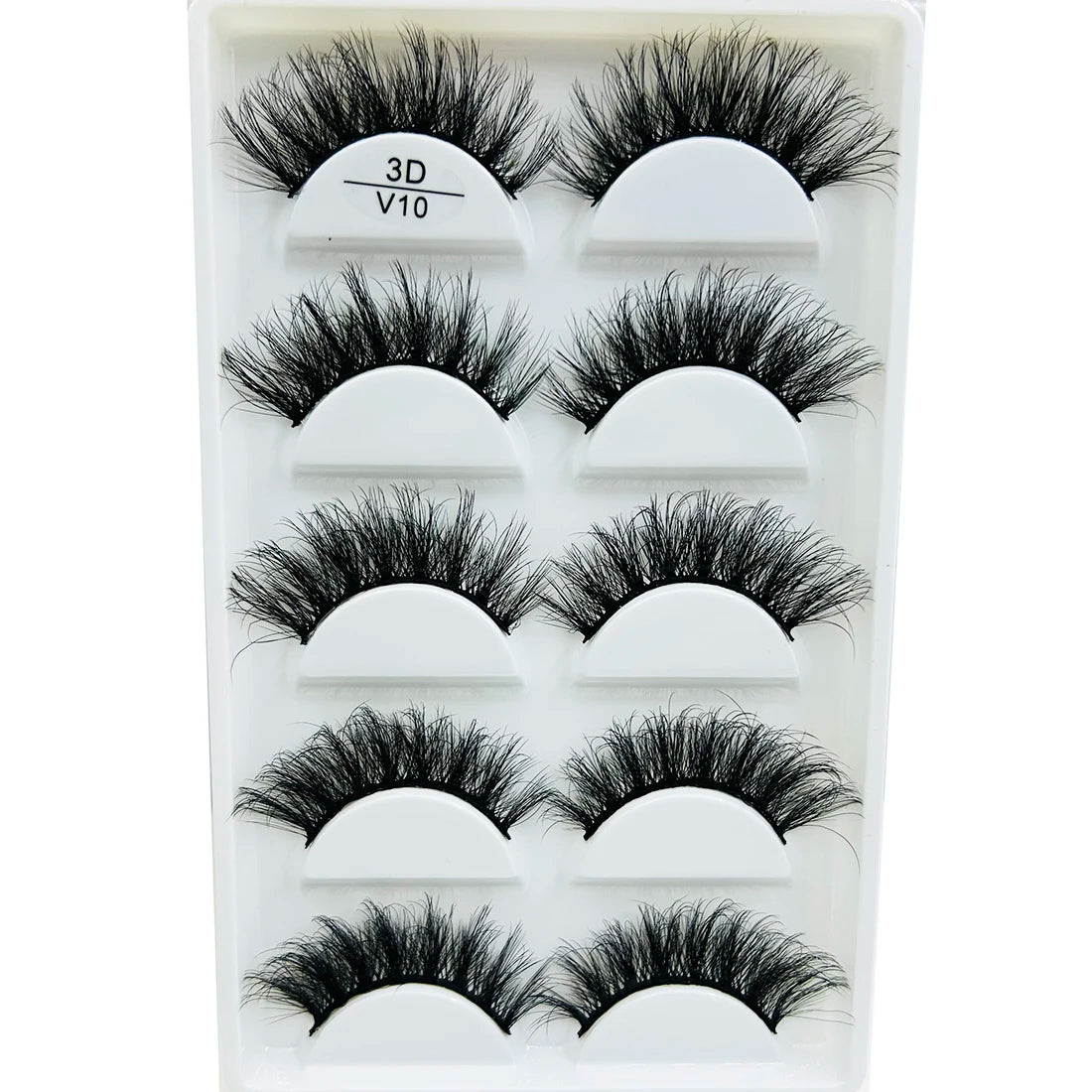 17 Style 5 Pairs Thick 3D Mink Eyelash Faux Natural False Eyelashes Makeup Thick Fake Eye Lashes Make Up Beauty Tools maquiagem