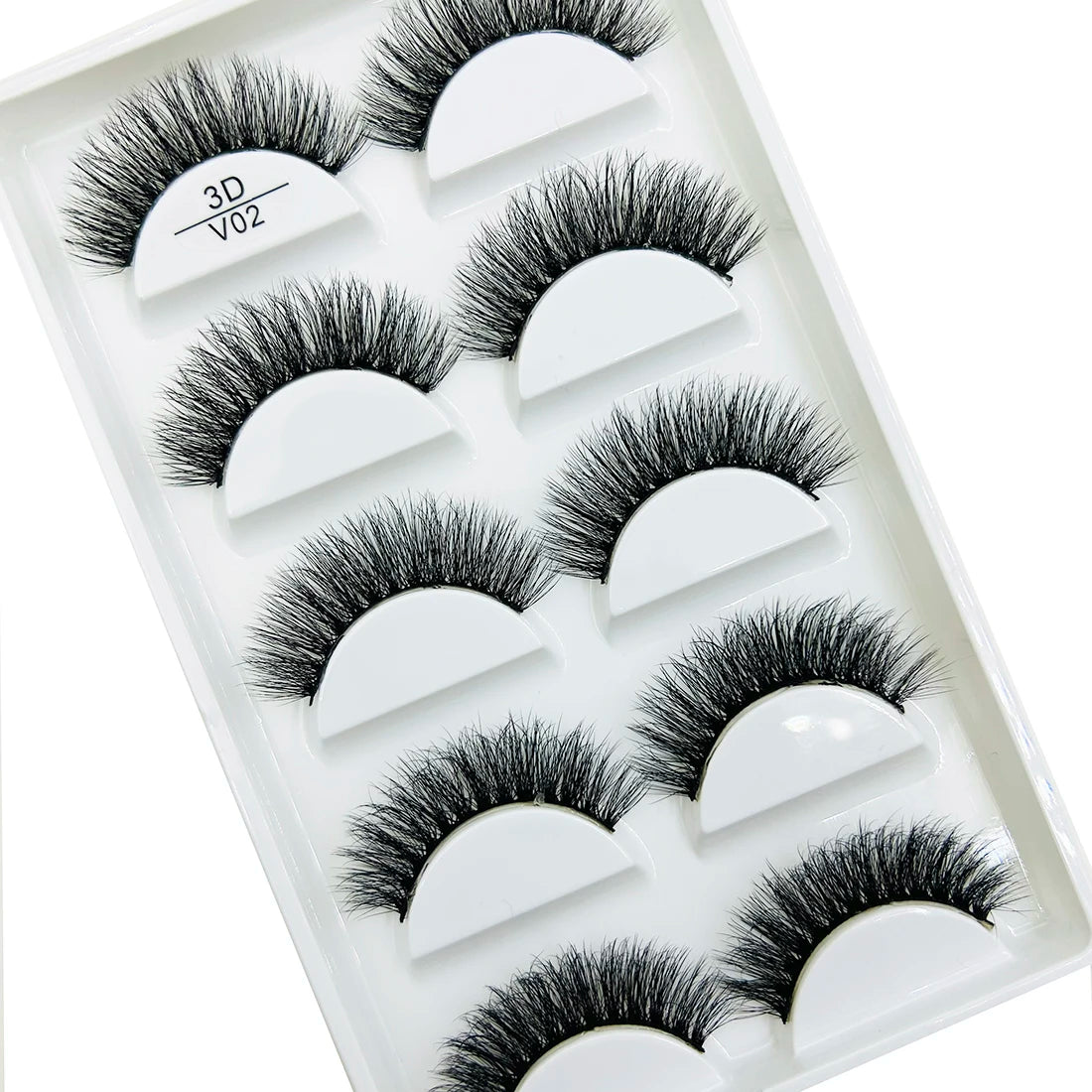 17 Style 5 Pairs Thick 3D Mink Eyelash Faux Natural False Eyelashes Makeup Thick Fake Eye Lashes Make Up Beauty Tools maquiagem