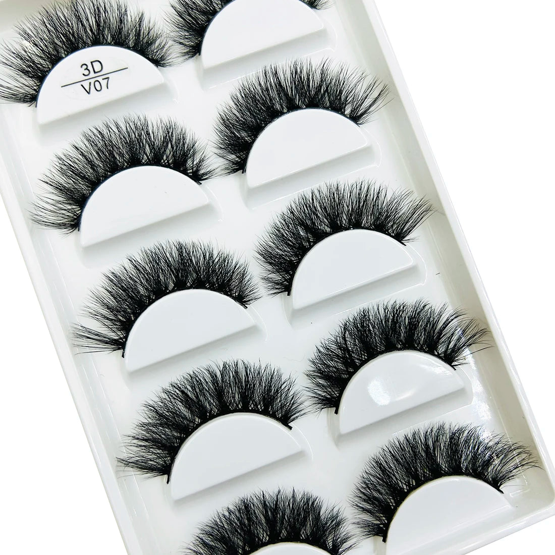 17 Style 5 Pairs Thick 3D Mink Eyelash Faux Natural False Eyelashes Makeup Thick Fake Eye Lashes Make Up Beauty Tools maquiagem