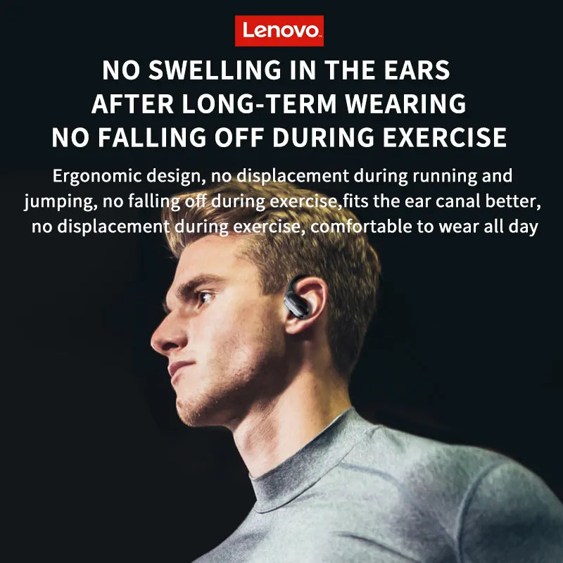 NewNew Lenovo XT80 TWS Wireless Bluetooth 5.3 Earphones Sports Ear Hanging