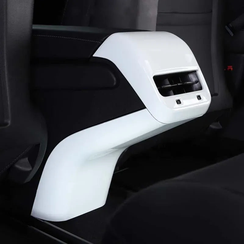 New For Tesla Model 3 Y Armrests Box Rear Panel Seat Anti-Kick Kickproof Pr