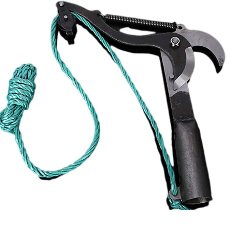 1PC High-Altitude Extension Lopper Branch Scissors Extendable Fruit Tree Pruning Saw Cutter Garden Trimmer Tool With Rope