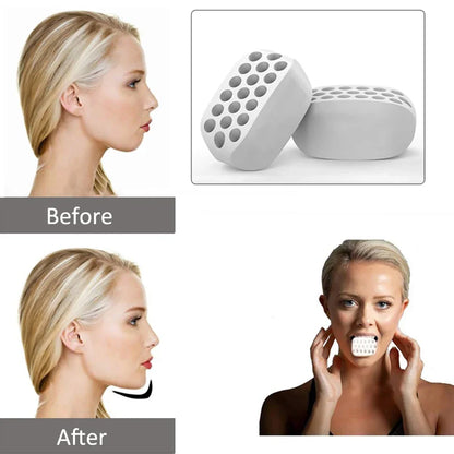 PC 1PC Jaw Line Exerciser Ball Jaw Line Trainer Face Facial Muscle Exercise