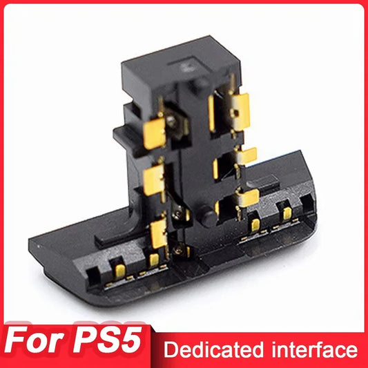 1PC for PS5 Replacement Controller Audio Headphone Jack Port Socket Charging Dock Power Charger Port Repair Parts