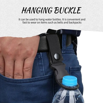 PC 1PCS Webbing Buckle Hook Water Bottle Holder Clip Outdoor Camping Hiking