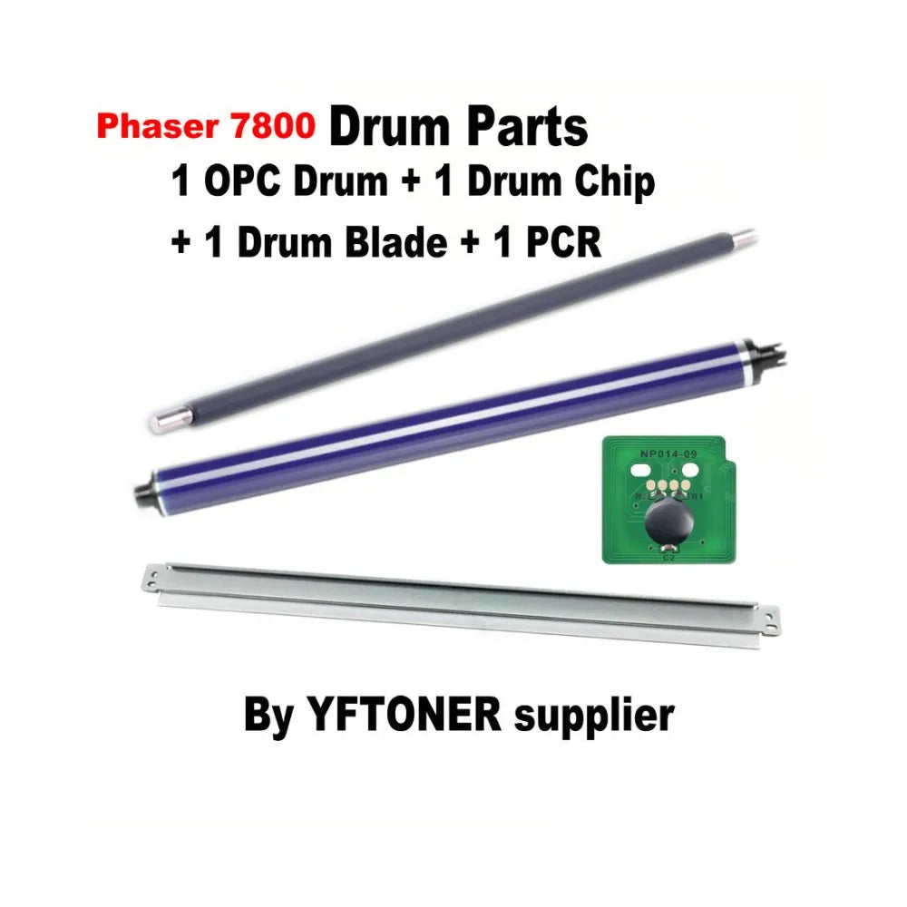 New 1Pack Accessories IMAGING UNIT ( OPC Drum+chip+blade+PCR) for Xerox Pha