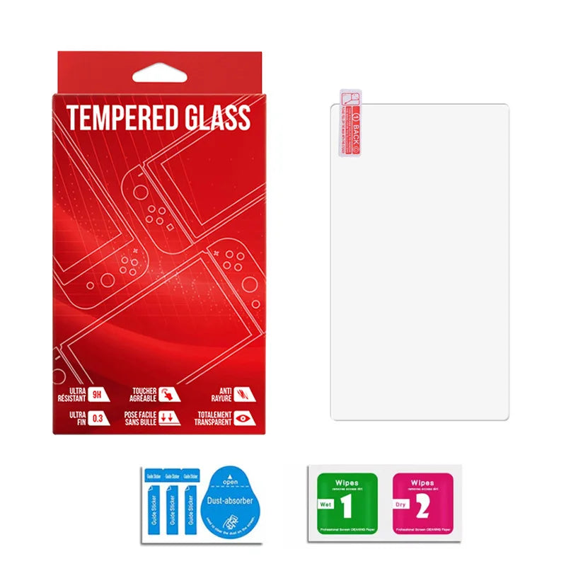 1Pack Protective Glass for Nintend Switch Tempered Glass Screen Film Protector for Nintendos Switch Oled NS Glass Accessories