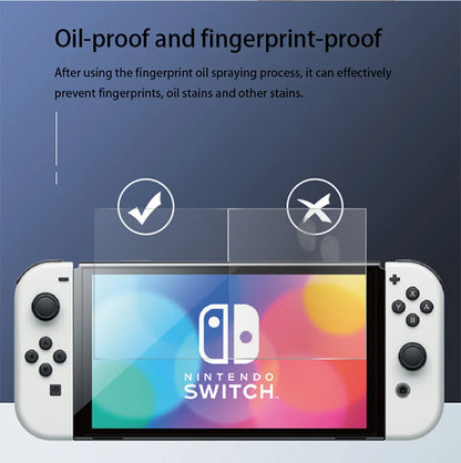 1Pack Protective Glass for Nintend Switch Tempered Glass Screen Film Protector for Nintendos Switch Oled NS Glass Accessories